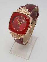 Fashionable Designed Stone Covered Analog Watch For Women - Rose Gold
