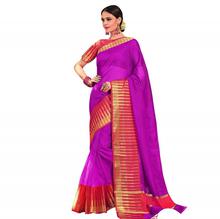 Stylee Lifestyle Magenta  Banarasi Silk Jacquard Saree -2025