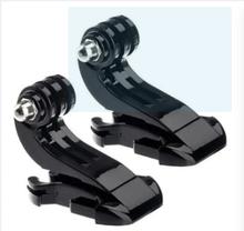 Black Vertical Surface J-Hook Buckle Mount For Gopro