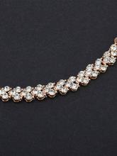 Delicate Rhinestone Bracelet 1pc