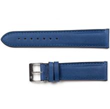 NaviForce Men 22mm Genuine Leather Watch Strap - Blue