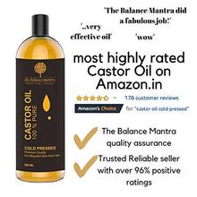 The Balance Mantra Cold Pressed Castor Oil For Hair Growth, 200ml