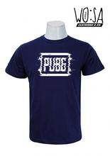 Wosa -VIBE PUBG LOGO Blue Printed T-shirt For Men