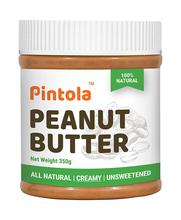 Pintola All Natural Peanut Butter 350 gm Creamy