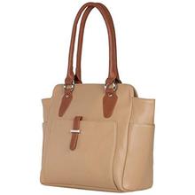 ADISA AD1011 beige women handbag and sling bag combo