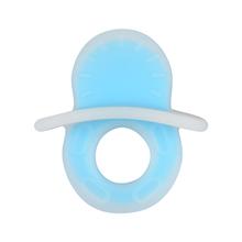 BuddsBuddy Blue Premium Silicone Baby Ring Teether (1pc)