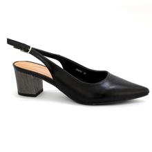 DMK Black Pointed Ankle Strap Shoes For Women - 98692