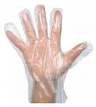 100 Pcs Disposable Transparent Clear Plastic Gloves