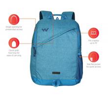 Wildcraft Blue Unum Laptop Backpack - (8903338158134)