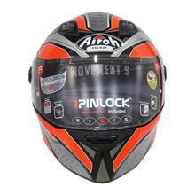 Airoh Movement S Steel Orange Gloss Helmet - (MVSST32)