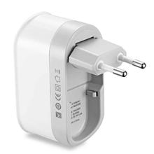Budi M8J030E 2-USB Port Home Charger With Fixed Timer - White