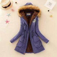 Winter Womens Jacket Parka Casual Outwear