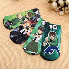 Pack of 4 Ben 10 Socks  for Boys