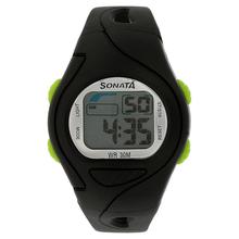 SF by Sonata Grey Dial Digital Unisex Watch - 87011PP01