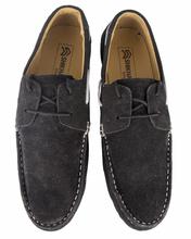 Shikhar Men's Black Lace Up Moccasin