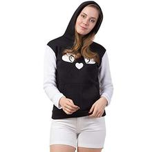 FUNDAY FASHION Women Cotton Panda Hoodie/Sweatshirt Panda