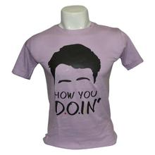 Lilac FRIENDS : How You Doin' Printed Fashion T-Shirt For Men