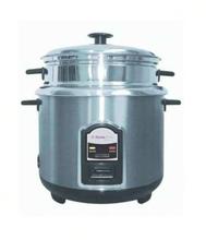 Homeglory Shiny Steel Rice Cooker 2.8L