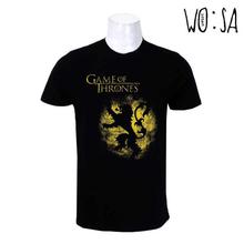 Game Of Thrones -Lannister  Spray T Shirt- Black