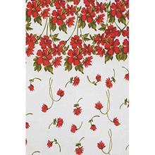 Home Candy 144 TC Floral Cotton Double Bedsheet with 2 Pillow Covers - Red