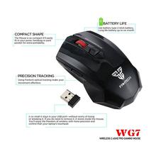 Aafno Pasal Fantech WG7 2000DPI 2.4GHz Wireless 6 Button Gaming Mouse-Black