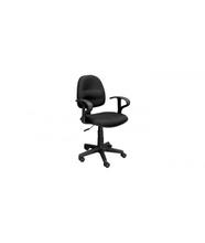 OFFICE CHAIR LENCI#2(OCMA01)PLASTIC BLACK FABRIC B