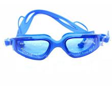 Blue Swimming Goggles With Ear Plug ( Unisex)