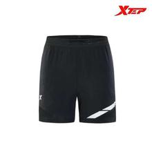 Xtep Black Woven Running Shorts For Men - 982329240130