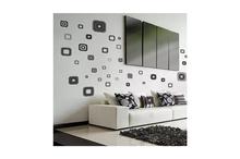 Geometric Shapes Wall Decor Stickers