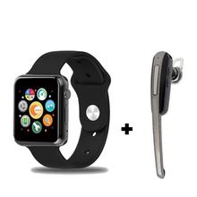 I6 Smartwatch With Sim And Micro Sd Slot + Bluetooth Earphone