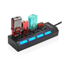 Good Quality 4 Port USB Hub with on / off switch