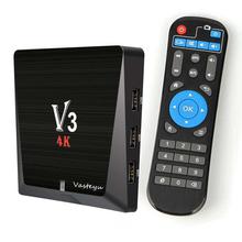 Vasteyu Android 6.0 Quad-Core Smart TV Box WiFi 2G/8G with Ultra HD 4K 60fps H.265 Streaming Media Player