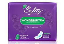 Safety Wonder Ultra Sanitary Pad, 8count