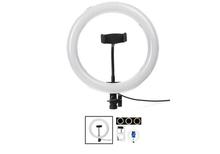 26cm USB Powered Ring Light with Mobile Holder  + 7 Feet Tripod Stand  for TikTok, Youtube, Selfie