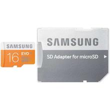 Samsung 16 GB MicroSDHC Memory Card with SD Adapter