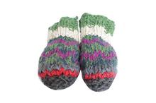 Multicolored Felt Socks For Women