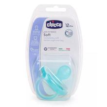 CHICCO-SOOTHER PH.SOFT BLUE SIL 12M+1PC B (00002713210000)