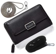 Forever Young Black PU Leather Clutch Bag For Women