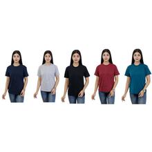 Pack of 5 T-Shirts For Women