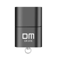 DM CR015 Micro SD Card Reader with innovative TF card slot change the card reader into a usb flash drive for computer or for car