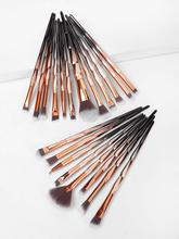 Ombre Handle Makeup Brush 20pack