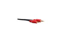 Honeywell CBL-2M-NB Audio Aux Cable 3.5mm(Non Braided)-BLK