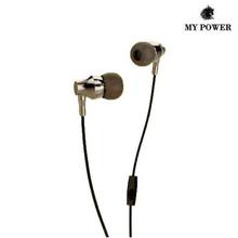 My Power E535 Music High Quality Earphone - Black