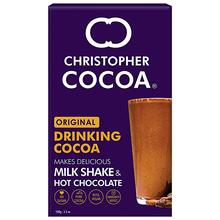 Christopher Cocoa- Drinking Chocolate Cocoa Powder, Dark No Sugar, 100g