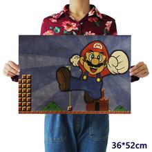 Nintendo Game Super Mary Field Reaper Decal Home Decor Posters