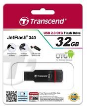 TRANSCEND JetFlash 340 / 32GB/ USB 2.0 OTG Pen Drive