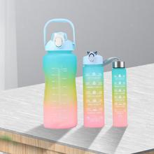 Water Bottle Set: 3-Pack with 300ml, 900ml, and 2L