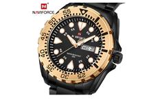 NaviForce Date/Day Function Stainless Steel Watch For Men  NF9105