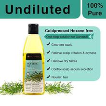 Soulflower Tea Tree Oil Scalp and Anti Dandruff Oil with