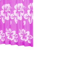 Ridder Flower Power 423520-350 Shower Curtain Textile 200 x 180 cm Rose